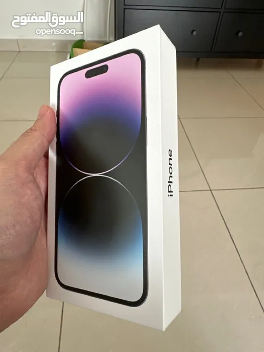 ايفون 14 بروماكس جديد كفالة الشرق الأوسط بسعر مميز (128GB&256GB)