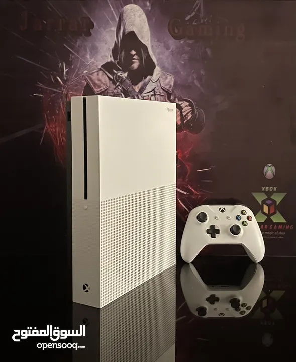 Xbox one s 1000 giga بحالة الوكاله