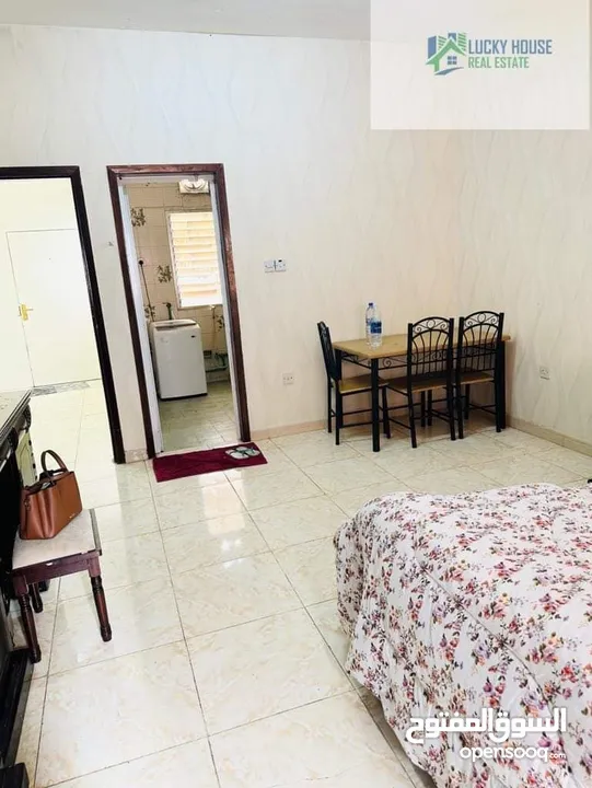 1 bedroom furnished apartments at Al khuwair