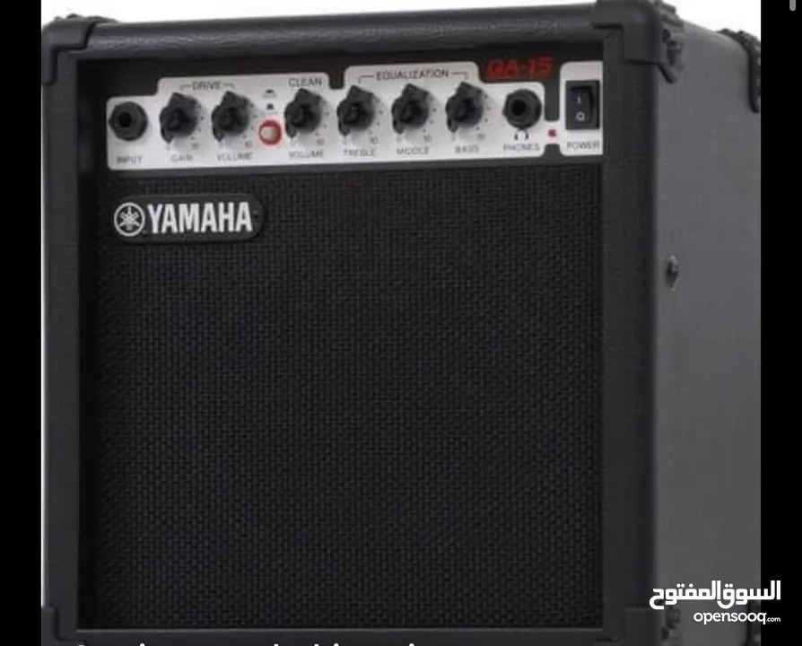 Yamaha GA-15 15 watts 2 channel guitar amp