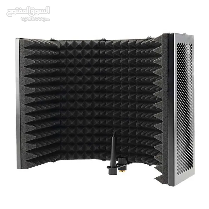 عازل صوت لتسجيل الصوت Recording Screen 5 Foldable Panels
