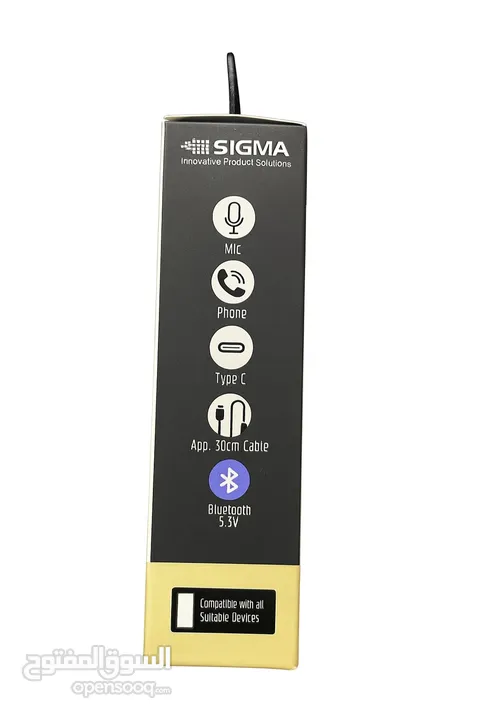 سماعات بلوتوث TWS من SIGMA اصليه  مكفوله 12شهر