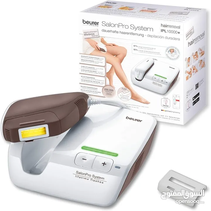 Beurer saloon pro system long lasting hair removal