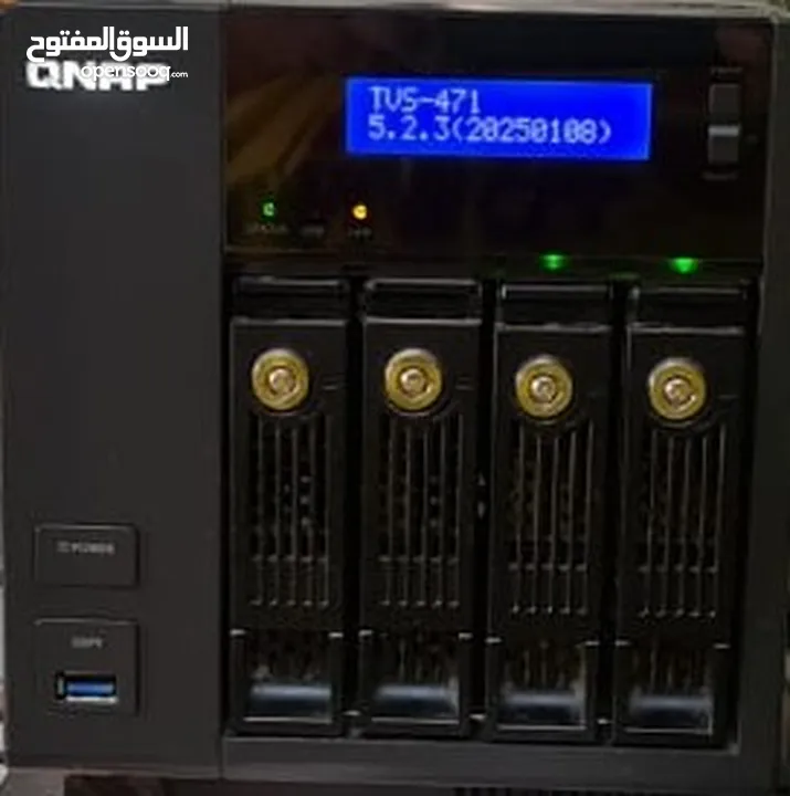 جهاز ناس تخزين متصل بالشبكة QNAP NAS TVS-471