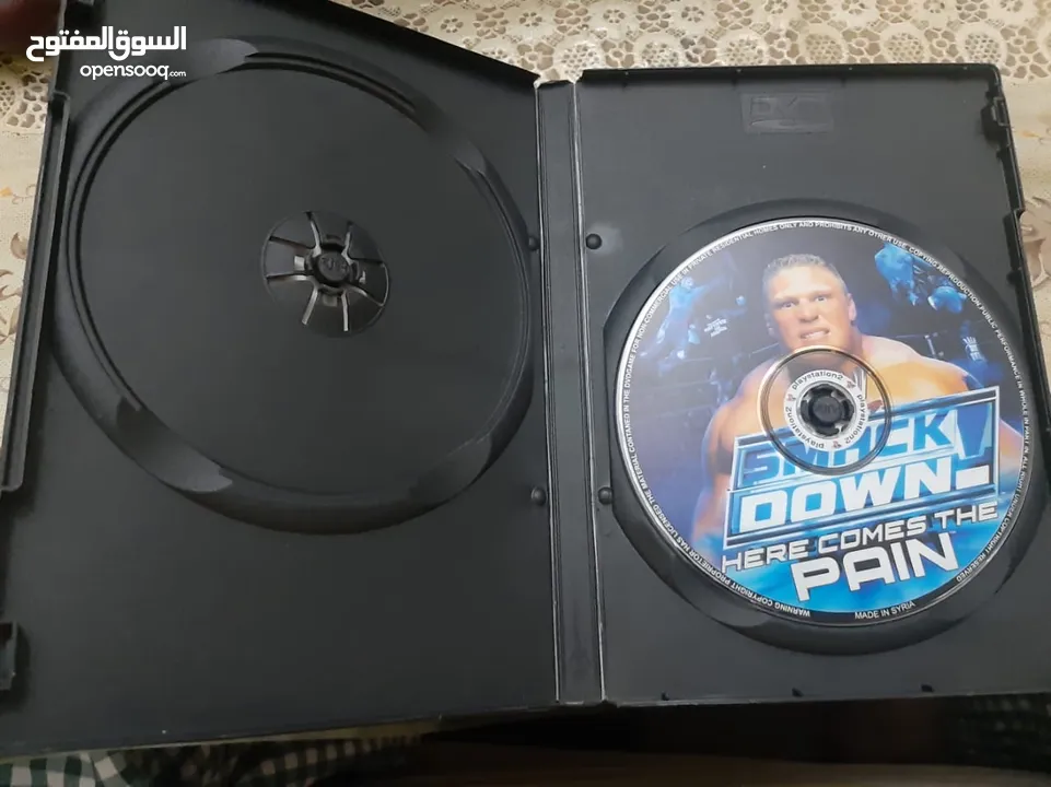 CD  CD المصارعة الحرة نسخة خاصة PS2