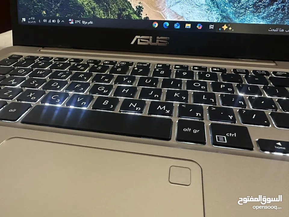لابتوب asus جيل ثامن i5 كيبورد مضيء سعرر ببلاش