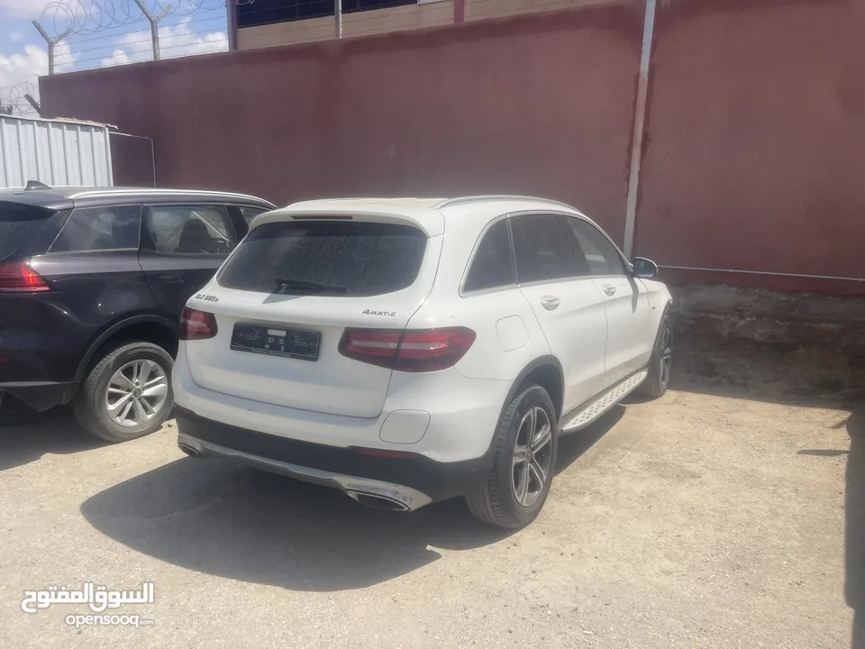 Mercedes Glc350e  hybrid plug in 2018  فل