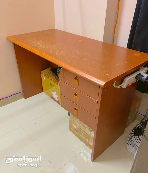 Wardrobe/cupboard and office table