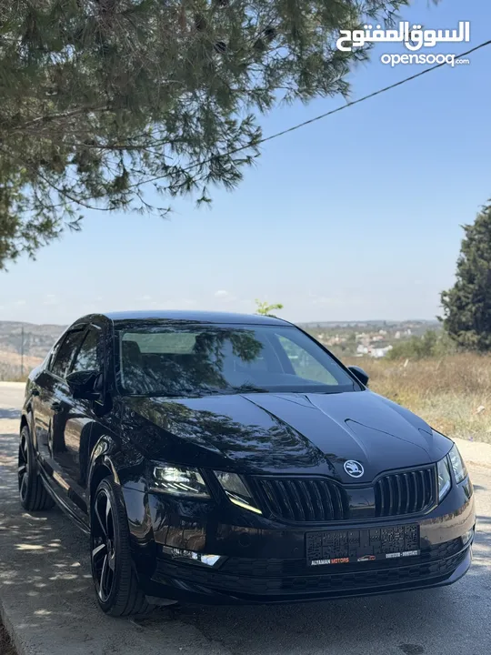 SKODA OCTAVIA 2019 صالون  اوتم2000 ديزل  فل مسكر إضافات عدا الفتحة  سعر مميز كاش  طلاء اصلي بلكامل