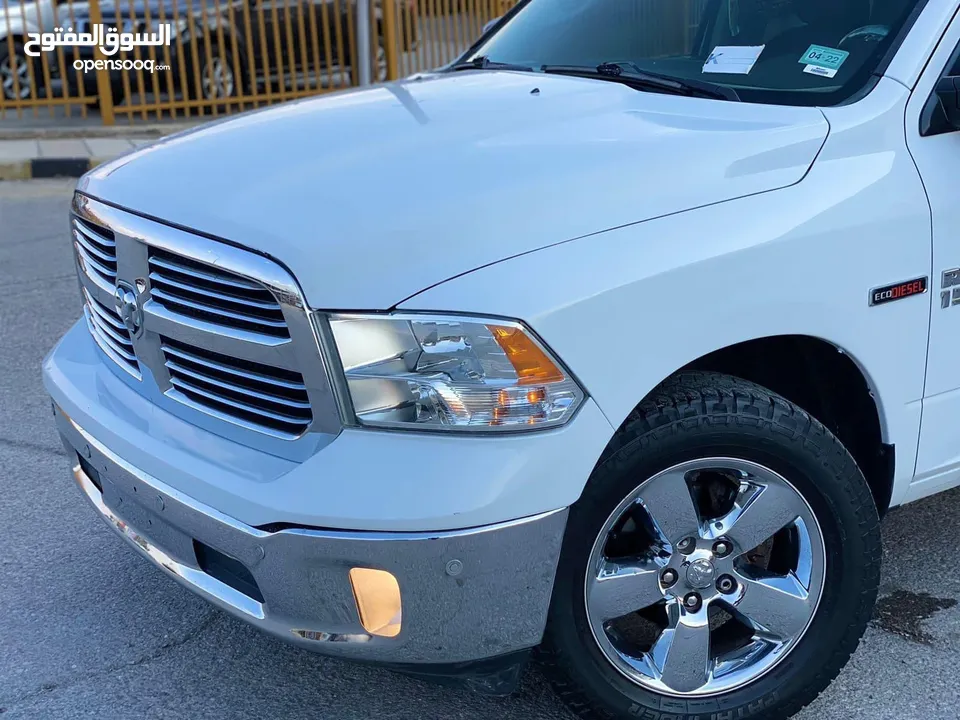 دودج رام ديزل + بنزين فل كامل فحص كامل حرة Dodge Ram 1500 Lone star Eco diesel 2015