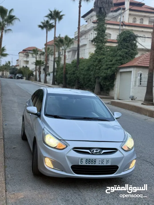 اكسينت بنزين ماتور 1400 اتومات بسعررر حرررررق