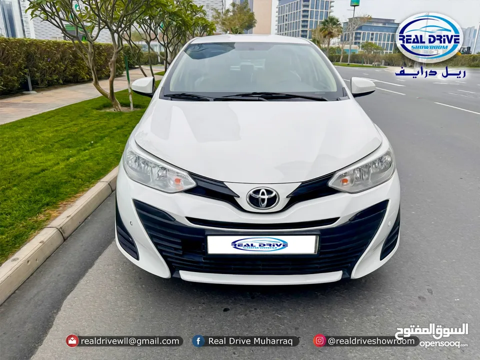 TOYOTA YARIS 1.5E  Year-2019  Engine-1.5L  Color-White