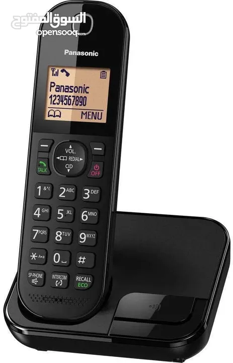 تلفون ارضي لاسلكي  لاسلكي صناعة ماليزيا KX-TGC410  Panasonic