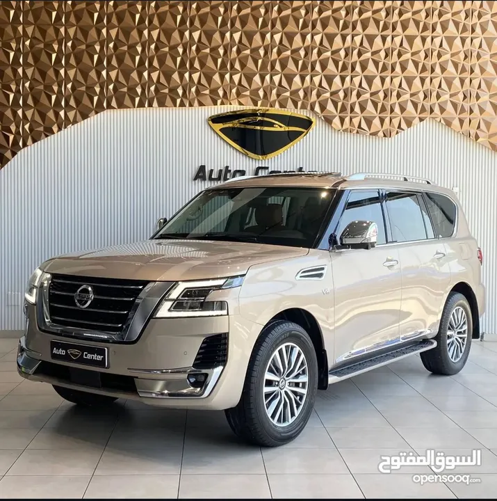 NISSAN PATROL PLATINUM SE 2021 GOLD