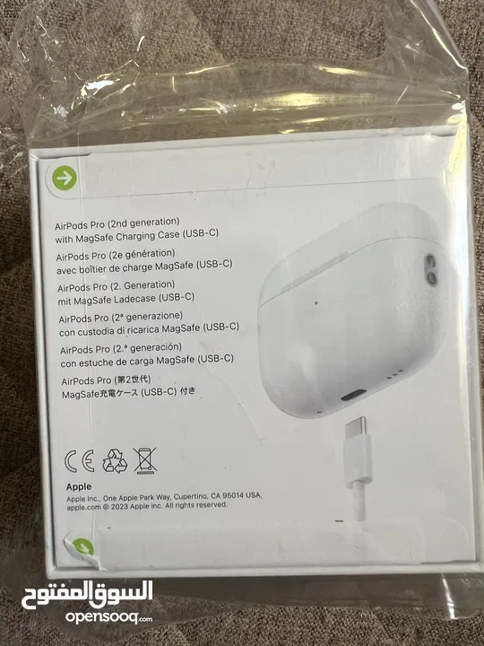 AirPods Pro (2nd generation) With MagSafe Case (USB‑C) White - NEW