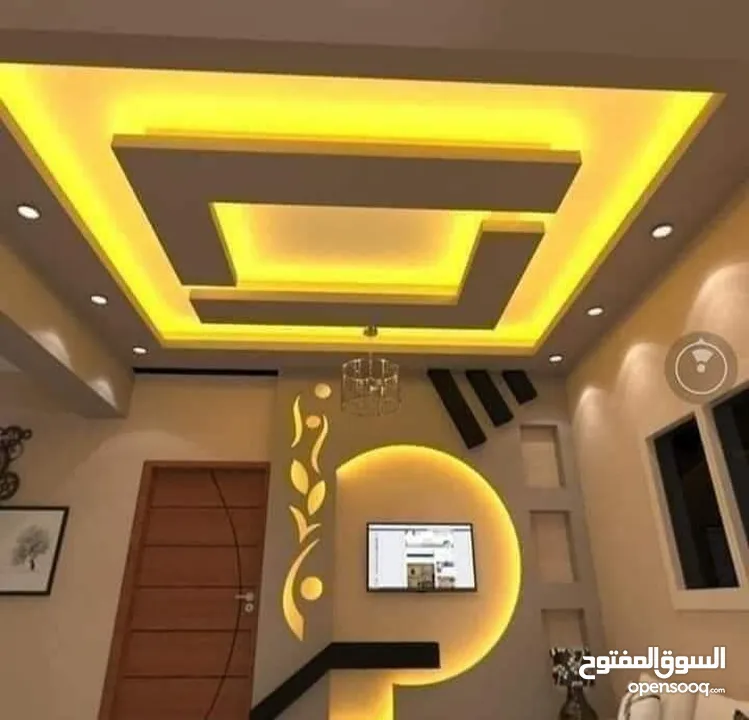 اللمسه الذهبيه لكافة أعمال الجبسن بورد والدهان ودهانات الديكور وبديل الخشب والرخام والصيانه العامة