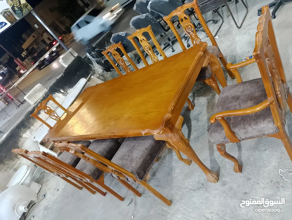 طاوله سفره 8 كراسي