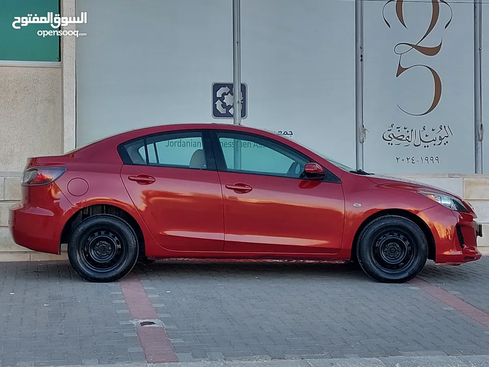 مازدا زوم 3 موديل 2014 خمري // مميزة جدآ