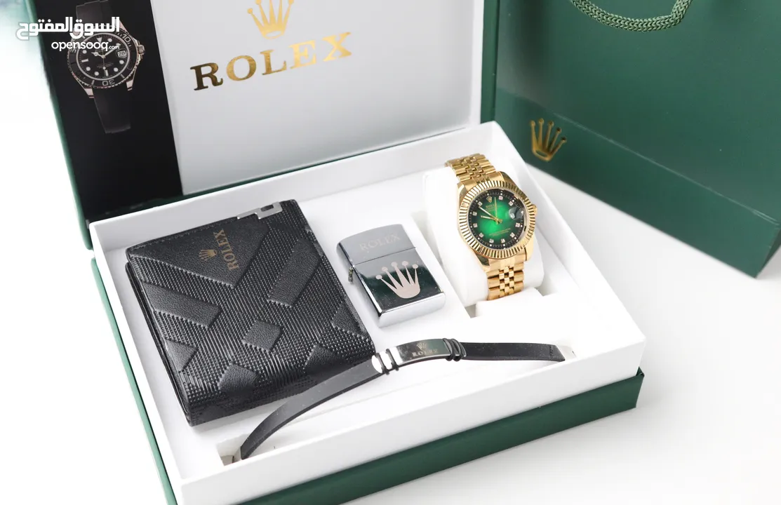 وصل البكج الملوكي  الجديد والقوي ساعات  ROLEX  كوبي ماستررجالي الأكثر مبيعًا  اعلى صنف طبعا