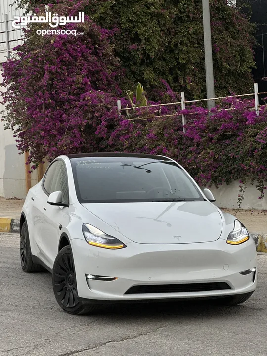 Tesla model y long range dual motor 2022 تيسلا مودل  واي لونج رينج   فحص كامل وفحص ‎ اوتوسكور b+