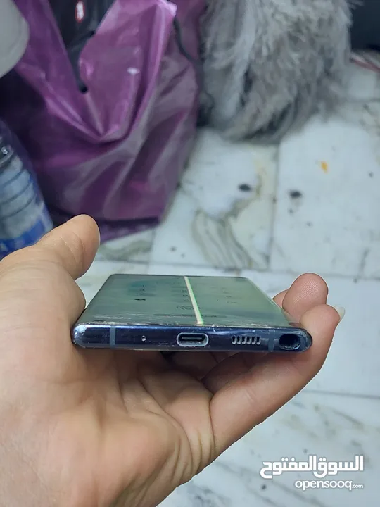 جهاز نوت 10 بلص 5g جهاز شغال 100 %استخدام شخصي