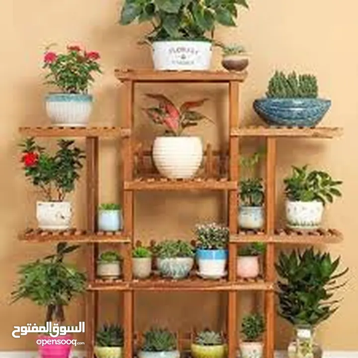 اكسسوارات منزل وحديقه  خشب ثقيل وليس تجاري الوان ديكوريه معتقه يتحمل اوزان ثقيله كل قطعة الها سعر