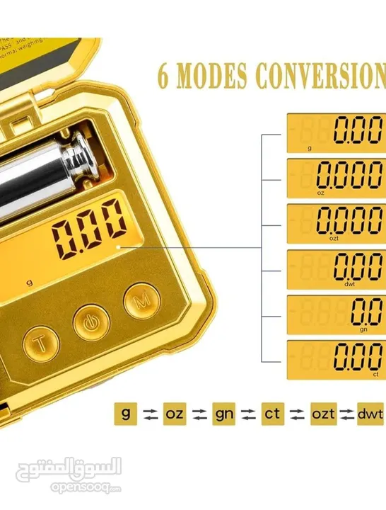 ميزان إلكتروني دقيق Fuzion 24K-200 مثالي لأصحاب الذهب و الاكسسوار تصميم رائع دقة عالية بسعررر حصررري
