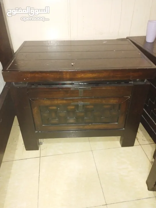 Wood furniture set for sell urgent