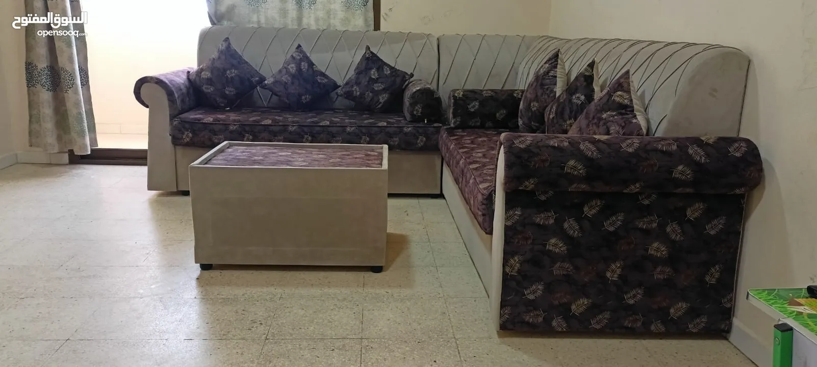 6 Seater Sofaset with Centre Table -