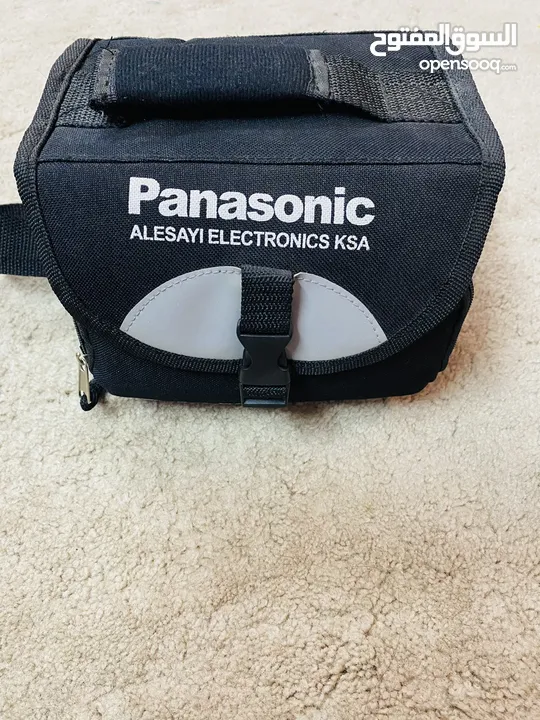 Panasonic camera with bag