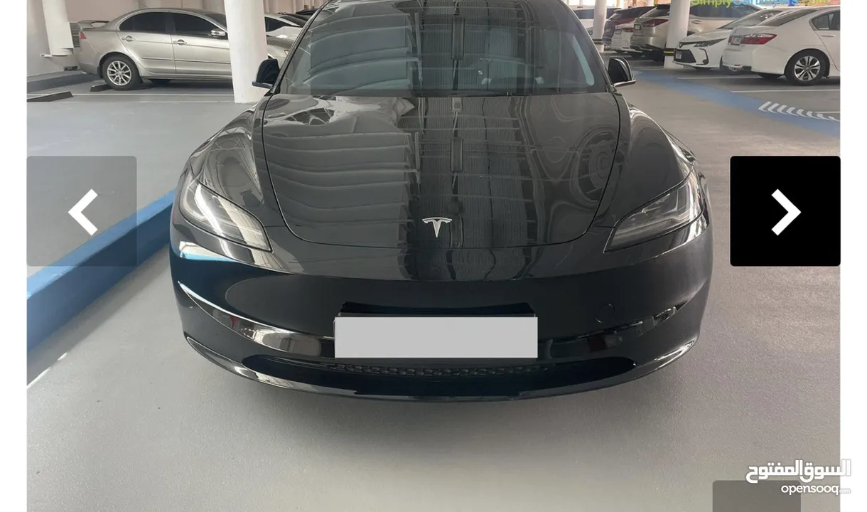 2024 Tesla Model 3 Long Range / 11300km / 165000 Dhs