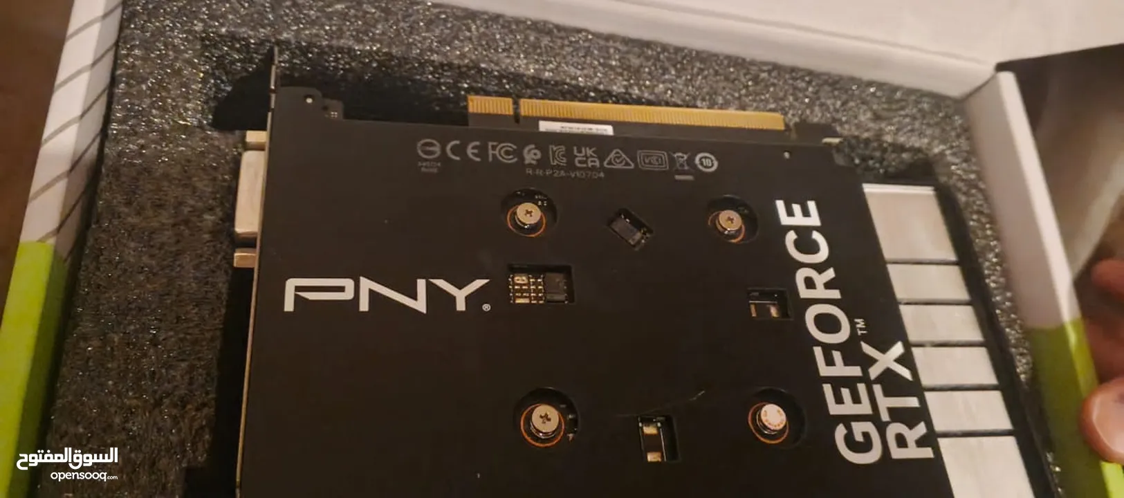 كرت شاشه  RTX3050 إستعمال (6) أشهر (سعر كرت الشاشه  180)