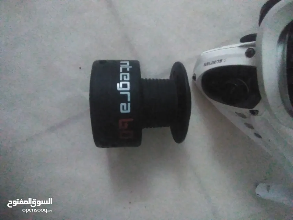 للبيع مكينة سنارة شبة جديدة SURFISH وسناراة