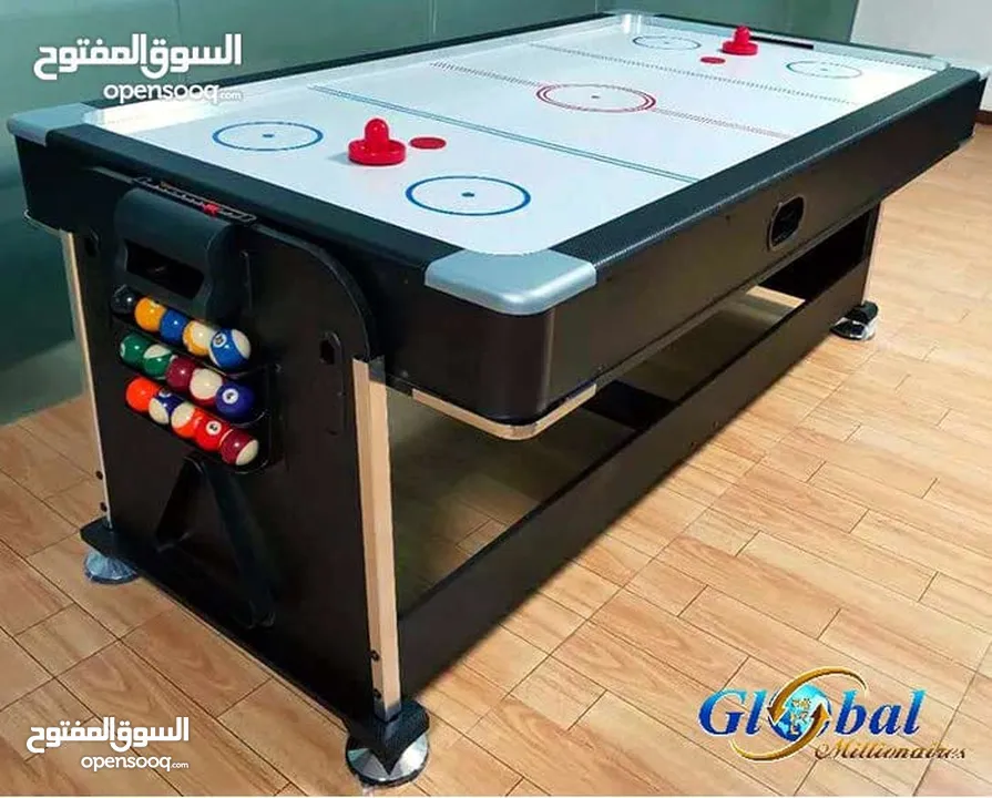 طاوله متعددة الألعاب4في1 متوفره الان أعلى جوده ومواصفات ستاندر بكامل اكسسواراتها لكل لعبه يوجد توصيل