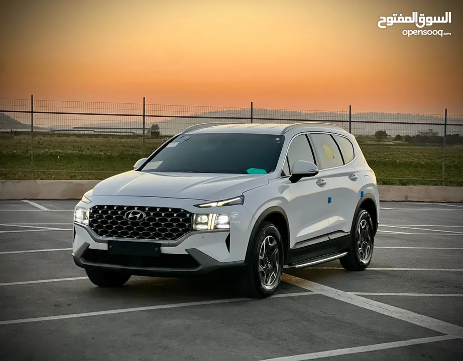 هونداي سنتفيه-2022 هايبرد فل الفل بدون فتحة  2x4 ///240Hp بنزين + كهرباء  ( Haybrid)