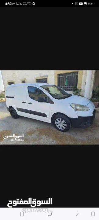 بيجو فان بنزين فحص موديل 2014