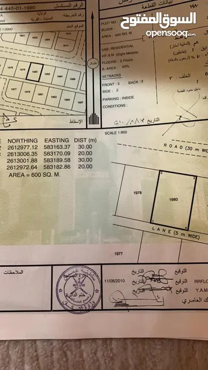 للبيع خمس أراضي شبك في ولاية بركاء الدهس الجديدة الموقع غني عن التعريف