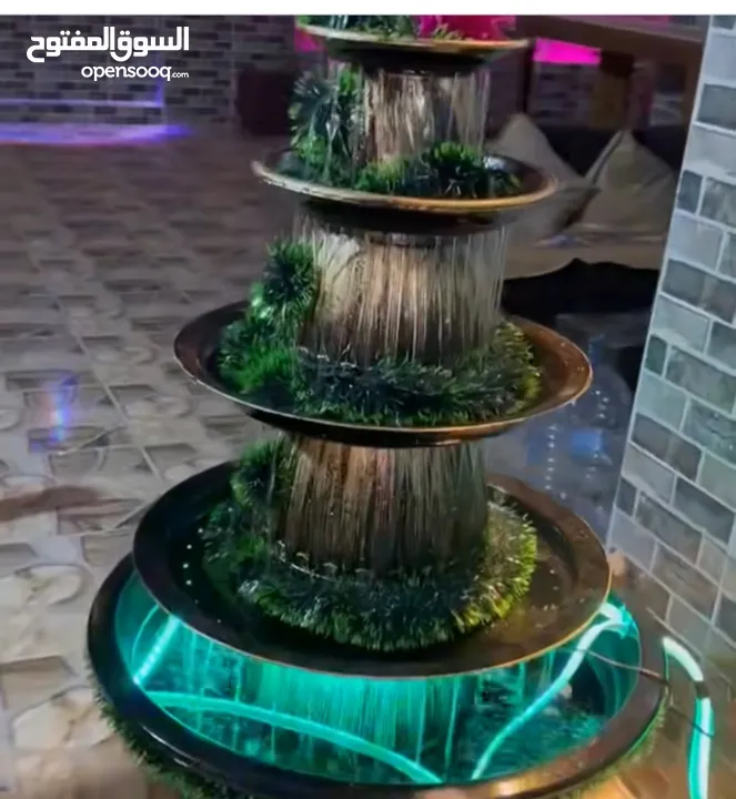 نافوره جديده للبيع بس تجربه للتأكيد انه أموره تمام شغلته خمس دقايق