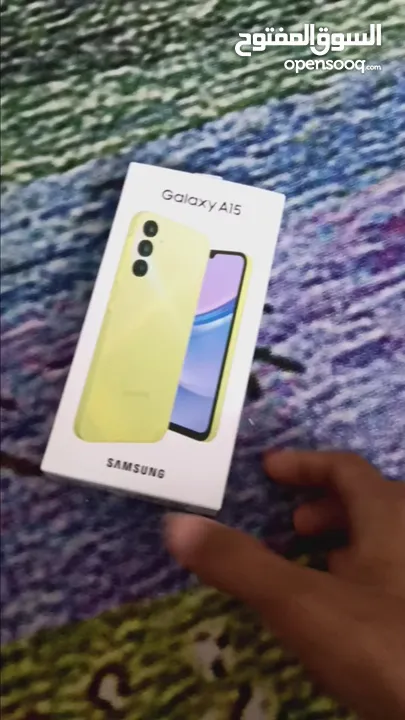 Samsung Galaxy A15 Dual Sim Yellow 4gb RAM 128GB - Middle East Version