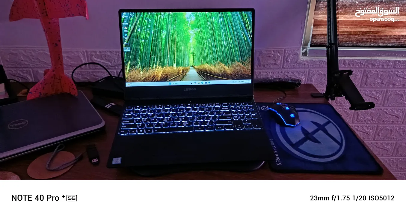 لابتوب Lenovo Legion gaming Core i7 9gen 32g ram RTX 2060