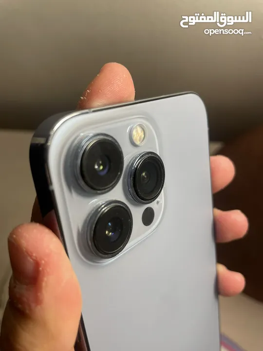 iPhone 13 pro  128. Gg Battery : 77 Color : sky blue