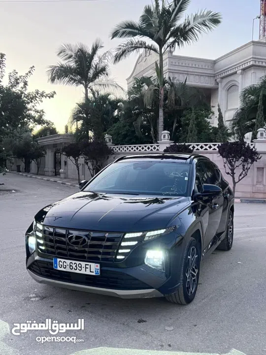 توسان هايبرد2023 دفع رباعي4 \4 بانوراما فتحه تقف فل الفل اضافات(  hybrid plug-in N-Line )