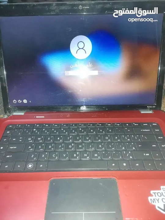 لابتوب hp 6رام كور اي فايف الجيل الثاني للبيع ع حالته كلشي موضح بالصور للإستفسار  عمان