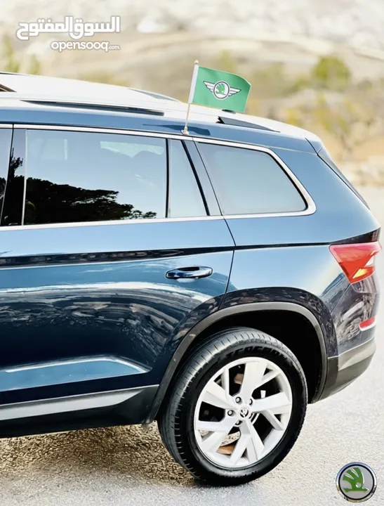 سكودا كودياك 2017للبيع موجود بالخليل مفلل اضافات