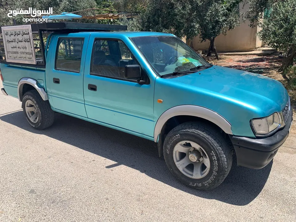 بكم اسوزو 98 دبل كمين عالي 4*4 دهان جديد ترخيص جديد تنجيد جديد كامل