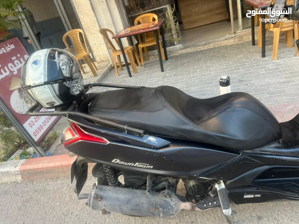 فزيا داون تاون رخصه كوساكي 300 مكسور عليها موجوده برام الله