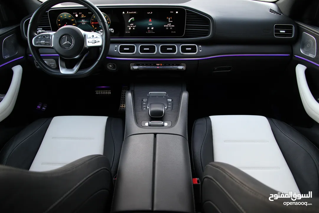 وارد المانيا مرسيدس-بنز  2021GLE350e AMG Night Edition قاطع مسافة :  45.000