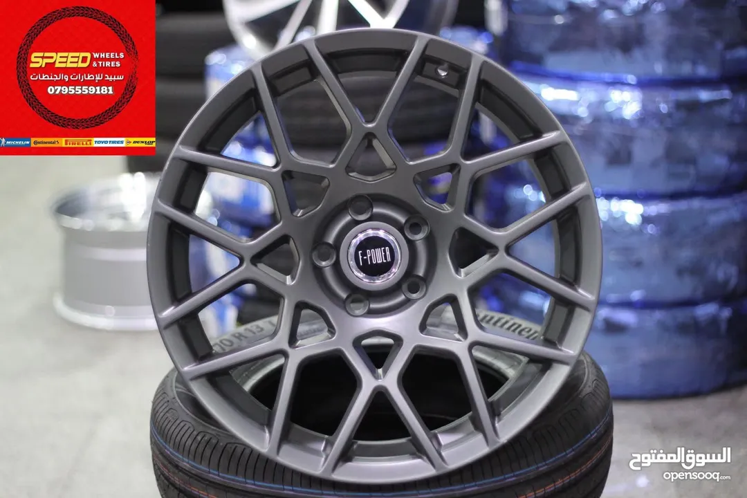 جنط F power جديد قياس 18