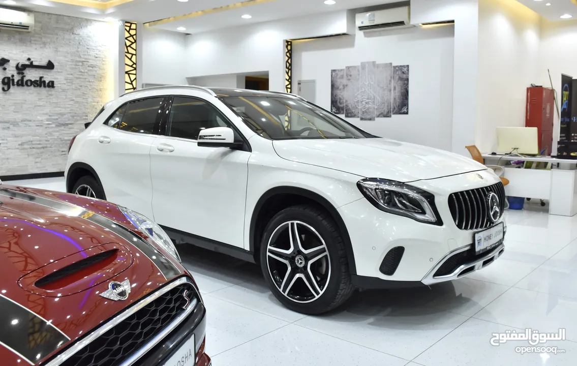 Mercedes GLA 250 ( 2018 Model ) in White Color GCC Specs