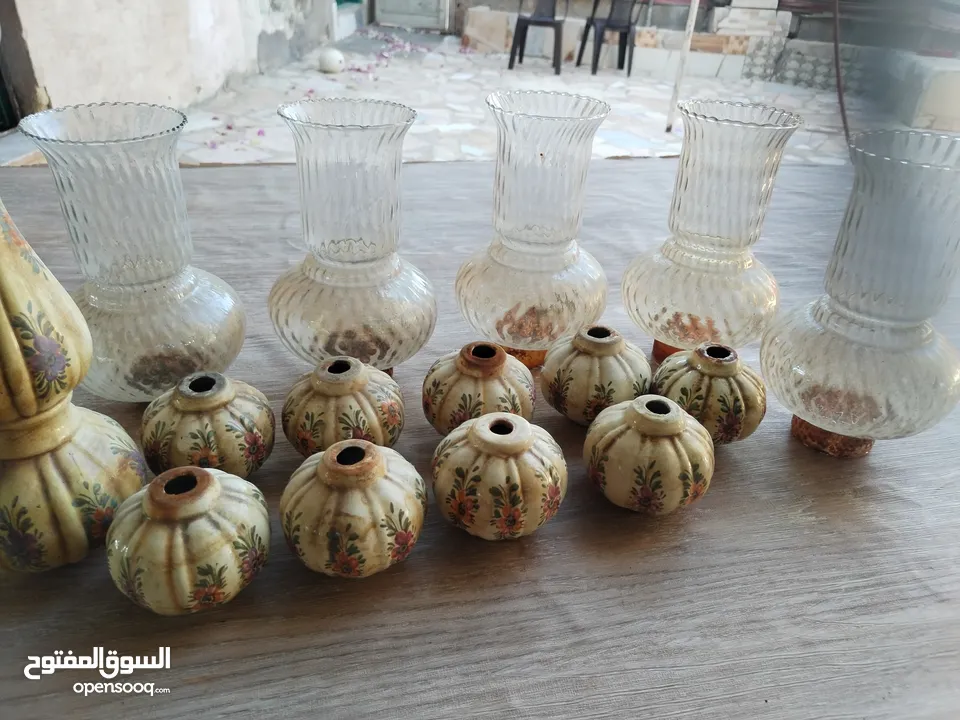قطع ثريا بورسلان قديم